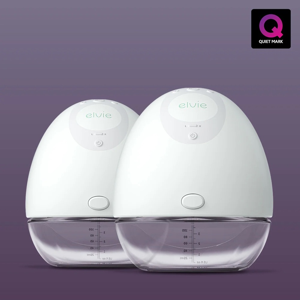 Elvie Double Breast Pump + Accessories